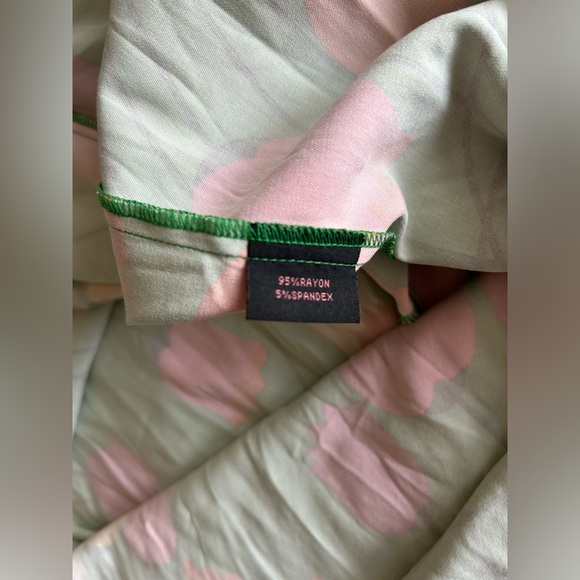 Bow Tie Marie Dress by Trashy Diva in Mod Tulips Size 20 - Picture 6 of 9